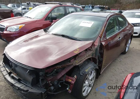 2013 Nissan Maxima 3.5 S z USA, uszkodzony, nr VIN 1N4AA5APXDC811373